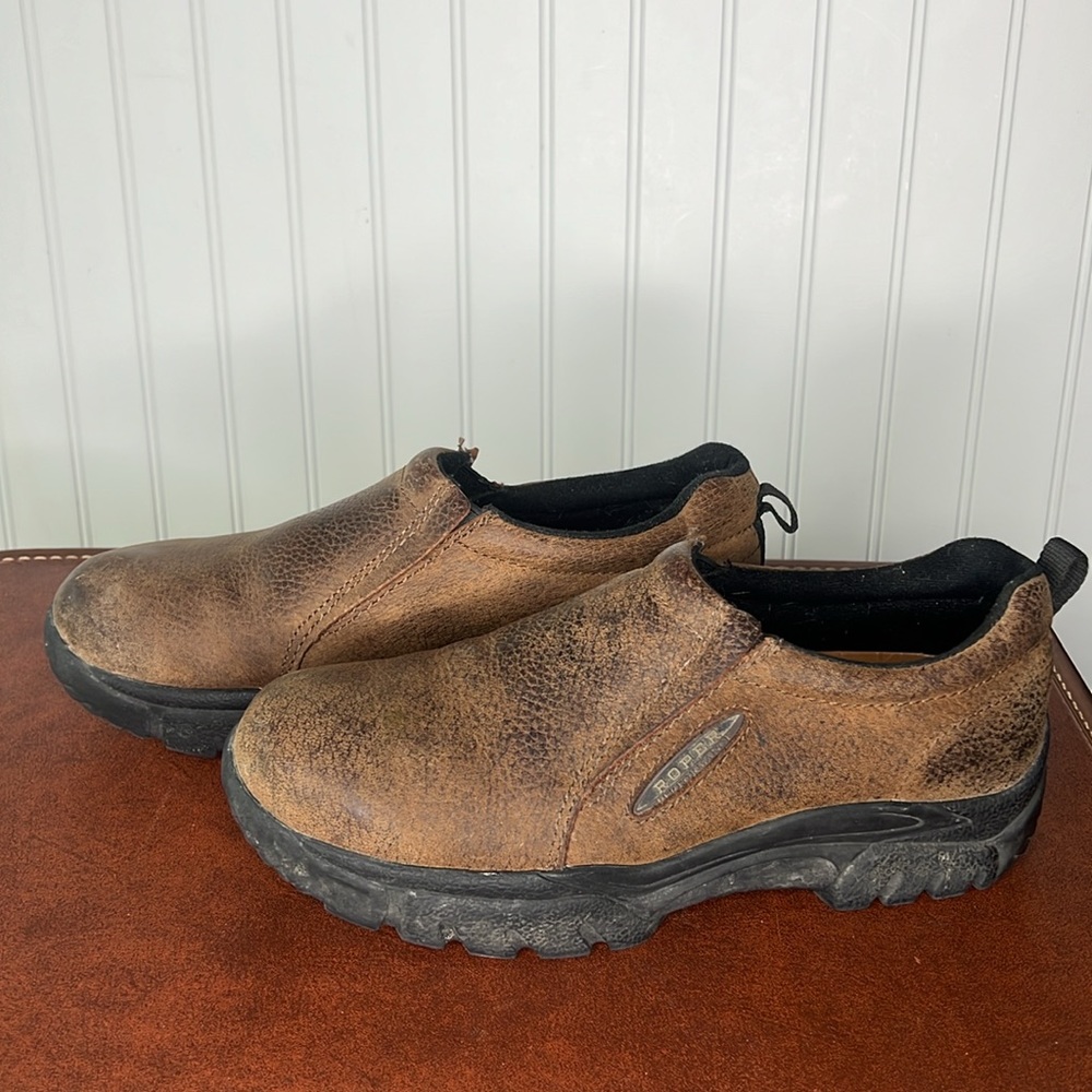 Roper Classic Timeless Basic Loafer Leather Shoes… - image 3